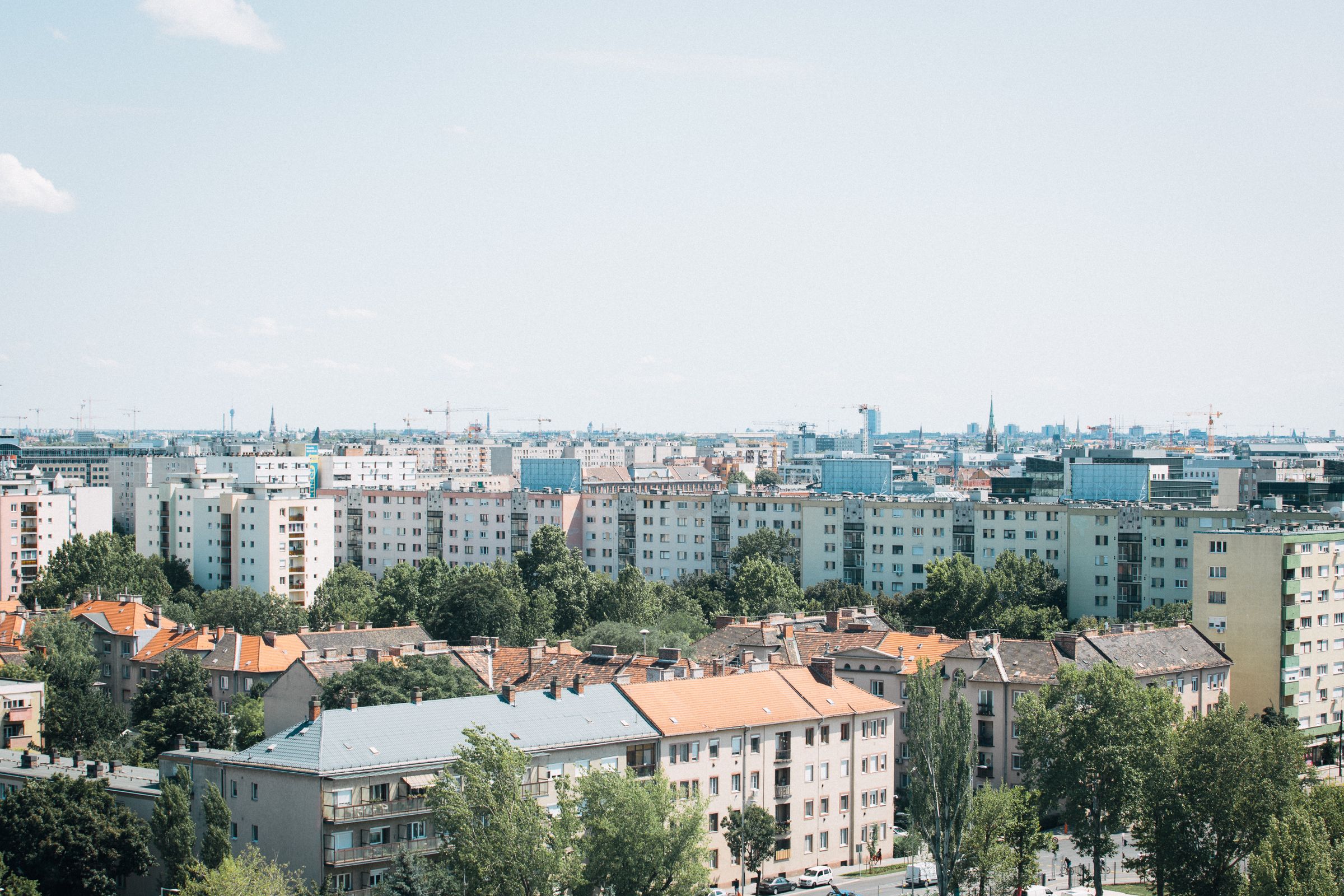 Budapest residential buildings illustrating long-term property investment potential